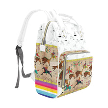 Load image into Gallery viewer, Ledger Hunt Clay Multi-Function Diaper Backpack/Diaper Bag
