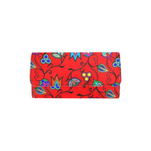 Load image into Gallery viewer, Indigenous Paisley Dahlia Women&#39;s Trifold Wallet
