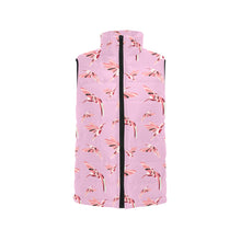 Load image into Gallery viewer, Strawberry Pink Women&#39;s Padded Vest Jacket
