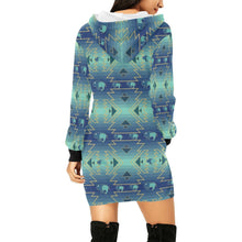 Load image into Gallery viewer, Buffalo Run Hoodie Dress
