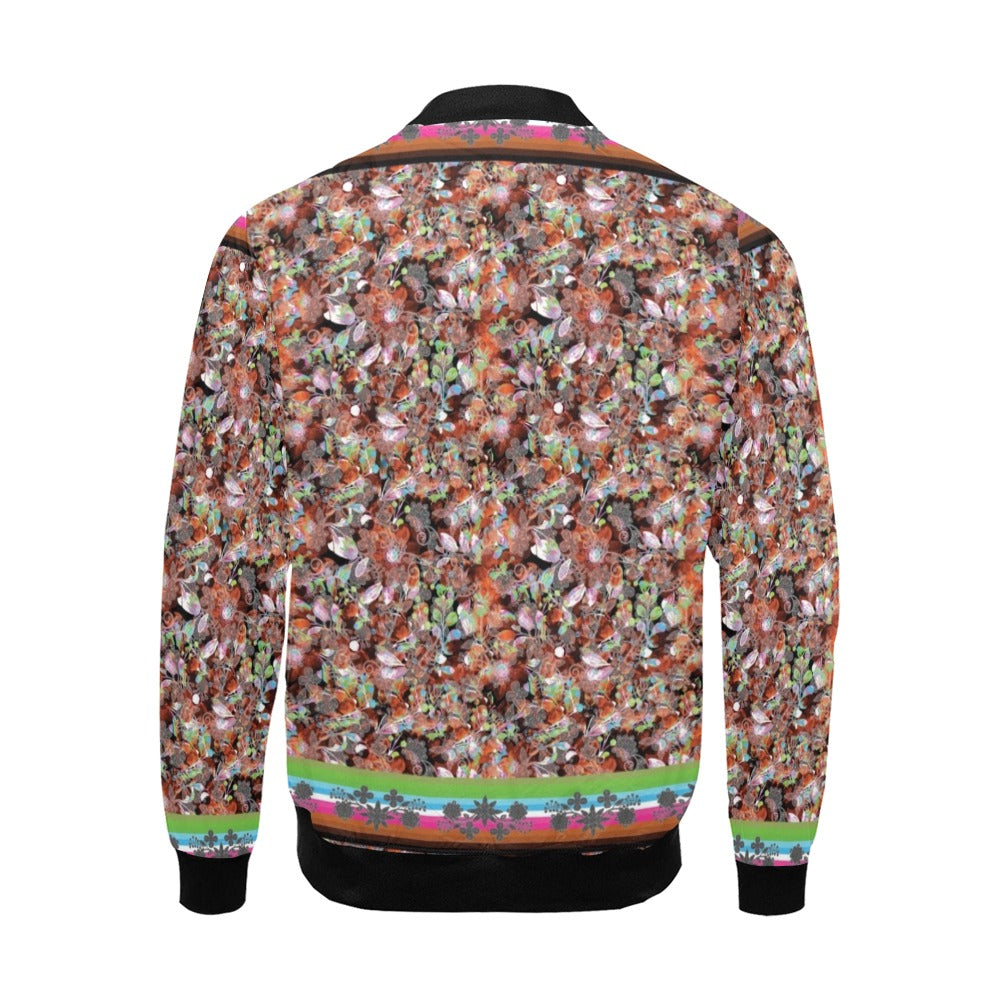 Culture in Nature Orange Bomber Jacket