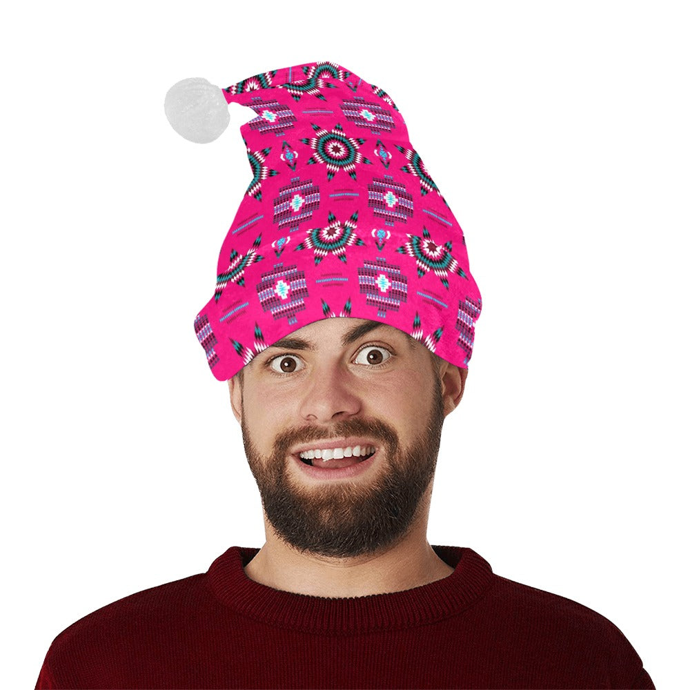 Rising Star Strawberry Moon Santa Hat