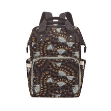 Load image into Gallery viewer, Hawk Feathers Multi-Function Diaper Backpack/Diaper Bag
