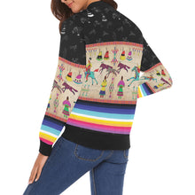 Load image into Gallery viewer, Ledger Village Midnight Bomber Jacket for Women
