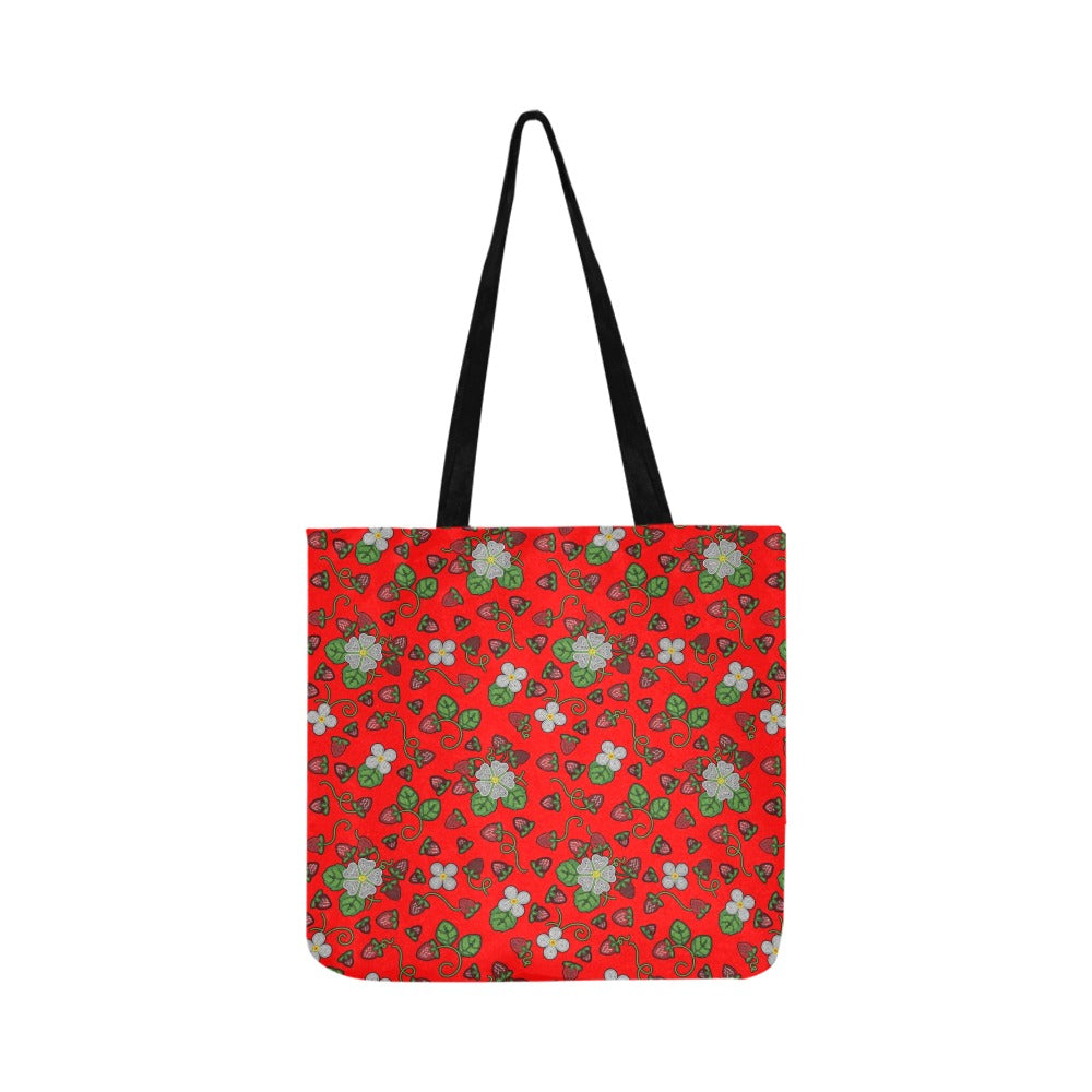 Strawberry Dreams Fire Reusable Shopping Bag