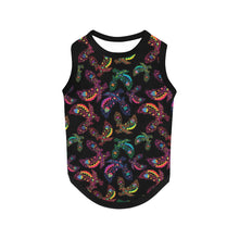 Load image into Gallery viewer, Neon Floral Eagles Pet Tank Top
