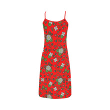 Load image into Gallery viewer, Strawberry Dreams Fire Alcestis Slip Dress
