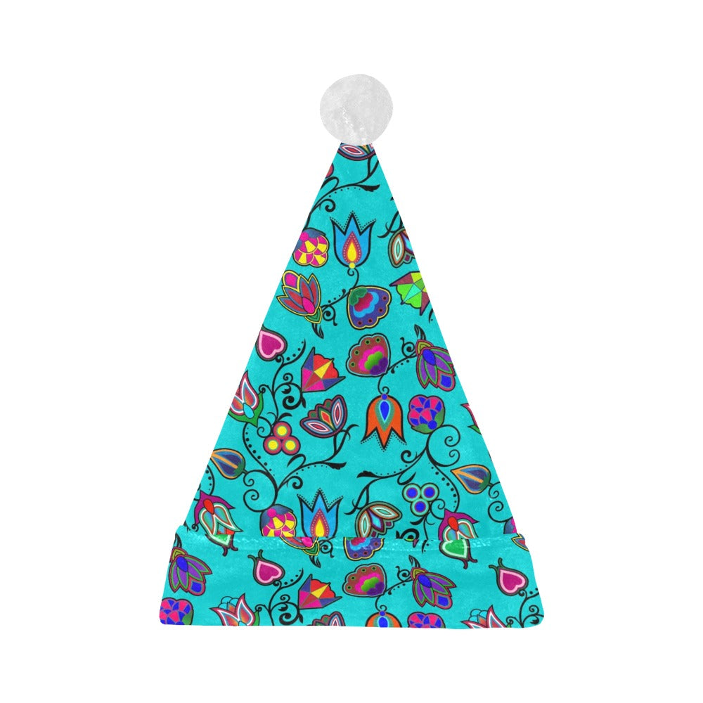 Indigenous Paisley Sky Santa Hat