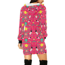 Load image into Gallery viewer, New Growth Pink Hoodie Dress
