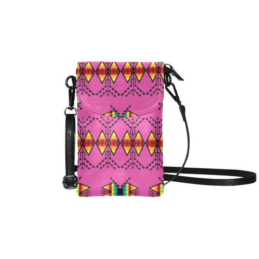 Sacred Trust Pink Small Cell Phone Purse