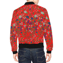 Load image into Gallery viewer, Grandmother Stories Fire Bomber Jacket for Men
