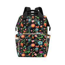 Load image into Gallery viewer, Bee Spring Night Multi-Function Diaper Backpack/Diaper Bag
