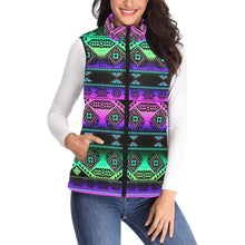 Load image into Gallery viewer, California Coast Sunrise Women&#39;s Padded Vest Jacket
