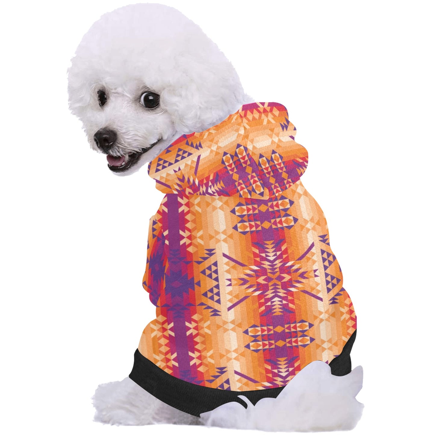 Desert Geo Pet Dog Hoodie