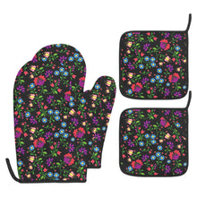 Load image into Gallery viewer, Fleur Indigine Oven Mitt &amp; Pot Holder
