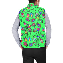 Load image into Gallery viewer, Indigenous Paisley Green Men&#39;s Padded Vest Jacket
