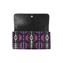 Load image into Gallery viewer, Upstream Expedition Moonlight Shadows Women&#39;s Trifold Wallet
