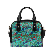 Load image into Gallery viewer, Takwakin Harvest Turquoise Shoulder Handbag
