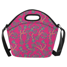 Load image into Gallery viewer, Beaded Lemonade Neoprene Lunch Bag
