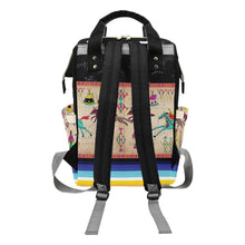 Load image into Gallery viewer, Ledger Village Midnight Multi-Function Diaper Backpack/Diaper Bag
