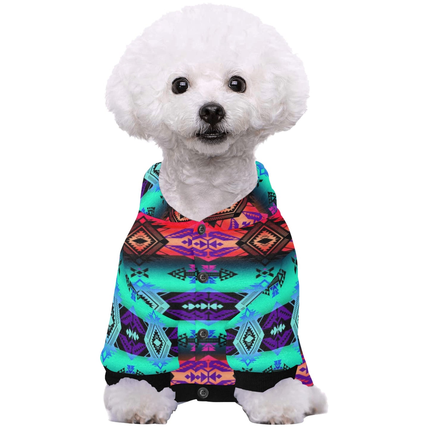 Sovereign Nation Sunrise Pet Dog Hoodie