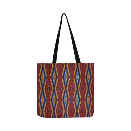 Diamond in the Bluff Red Reusable Shopping Bag