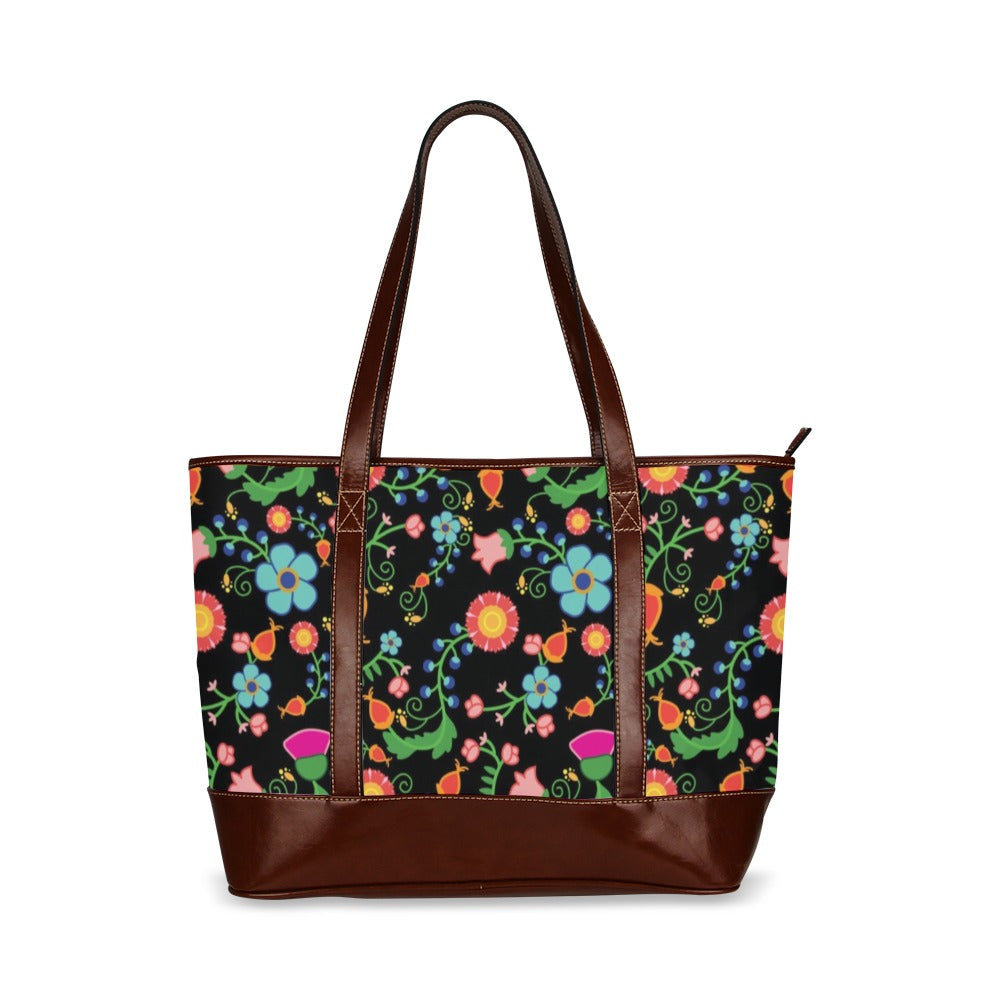 Bee Spring Night Tote Handbag