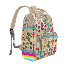 Load image into Gallery viewer, Love Stories Multi-Function Diaper Backpack/Diaper Bag
