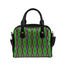 Load image into Gallery viewer, Diamond in the Bluff Lime Shoulder Handbag
