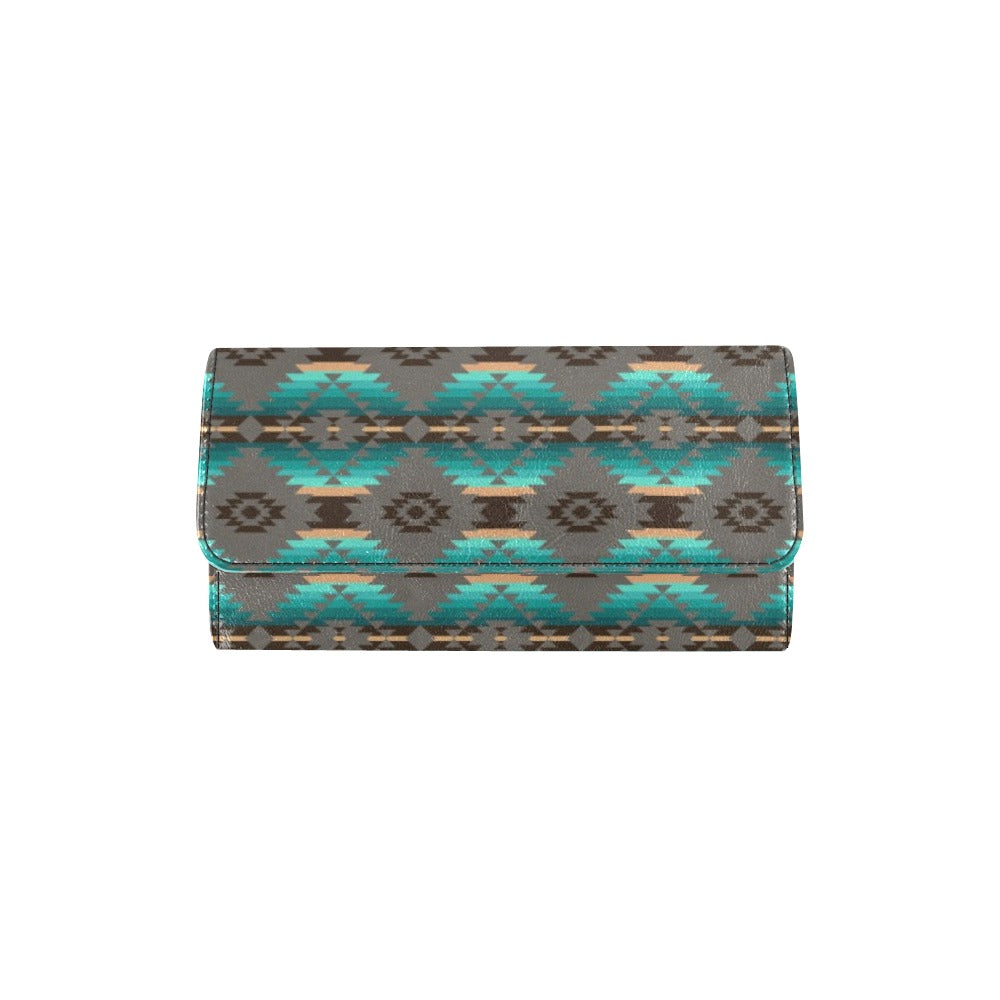 Cree Confederacy Women's Trifold Wallet