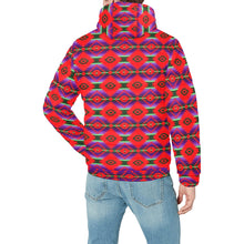 Load image into Gallery viewer, Cree Confederacy Chicken Dance Men&#39;s Padded Hooded Jacket
