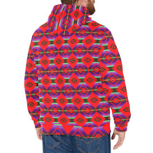 Load image into Gallery viewer, Cree Confederacy Chicken Dance Men&#39;s Long Sleeve Fleece Hoodie
