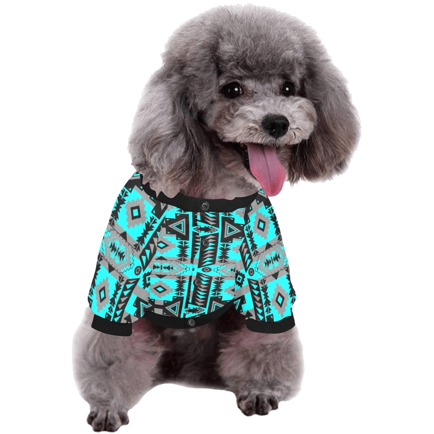 Chiefs Mountain Sky Pet Dog Round Neck Shirt