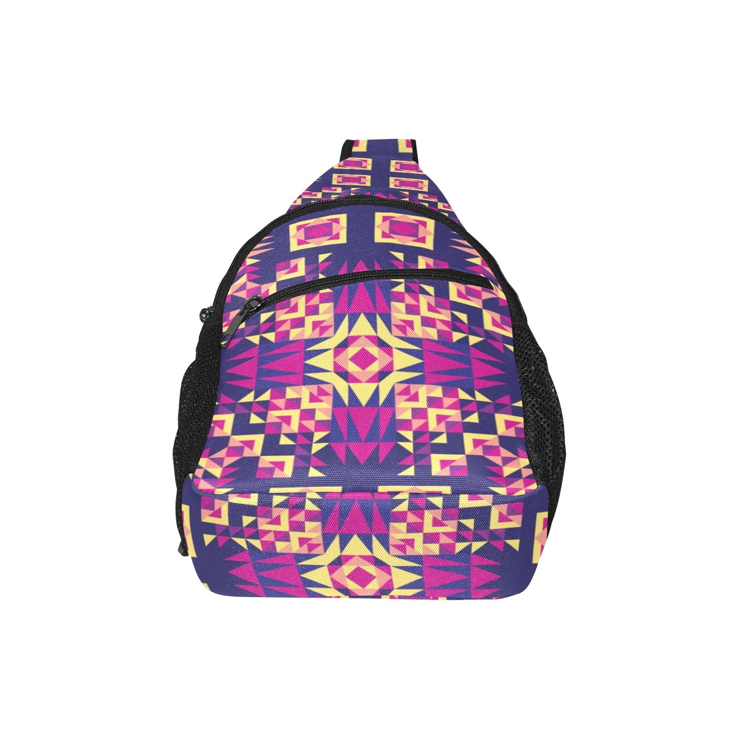 Kaleidoscope Bleu Chest Bag