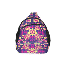 Load image into Gallery viewer, Kaleidoscope Bleu Chest Bag
