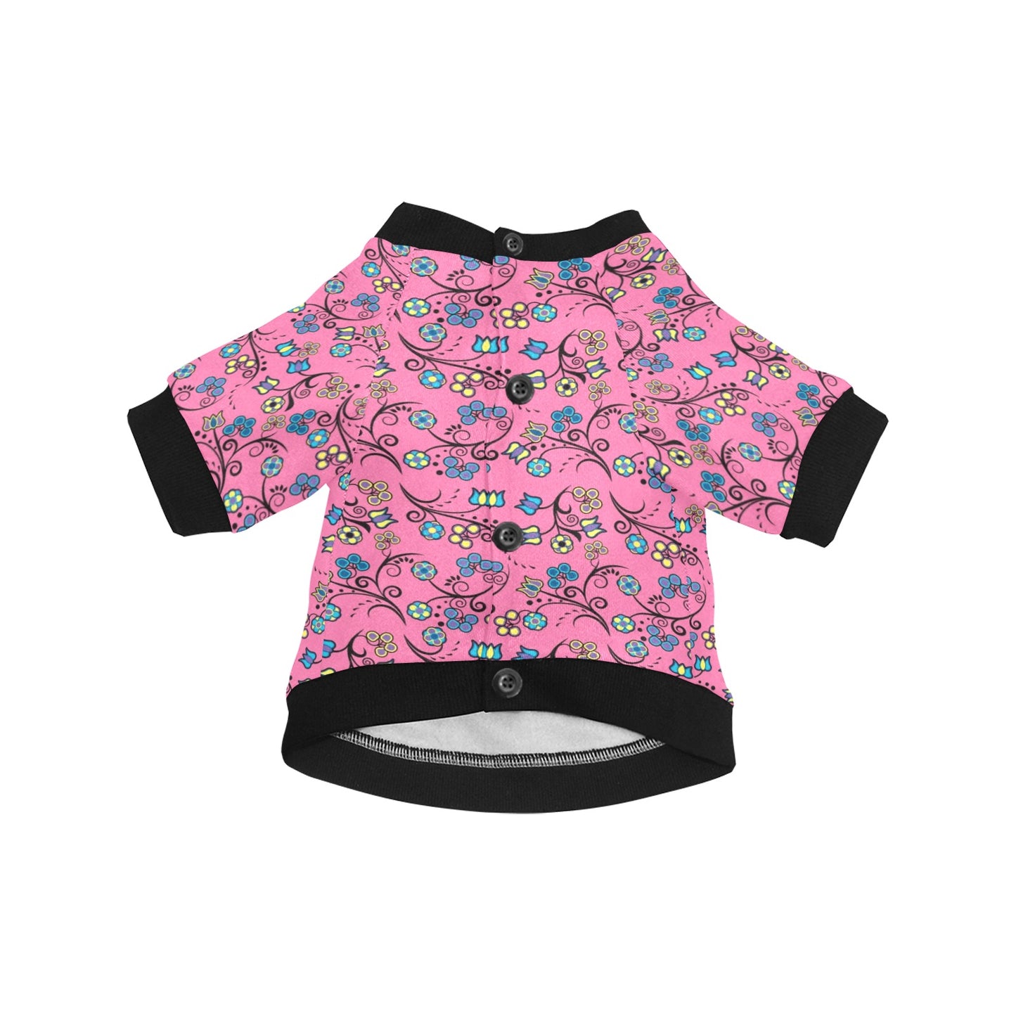 Blue Trio Bubblegum Pet Dog Round Neck Shirt