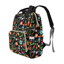 Load image into Gallery viewer, Bee Spring Night Multi-Function Diaper Backpack/Diaper Bag
