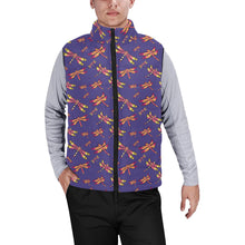 Load image into Gallery viewer, Gathering Purple Men&#39;s Padded Vest Jacket
