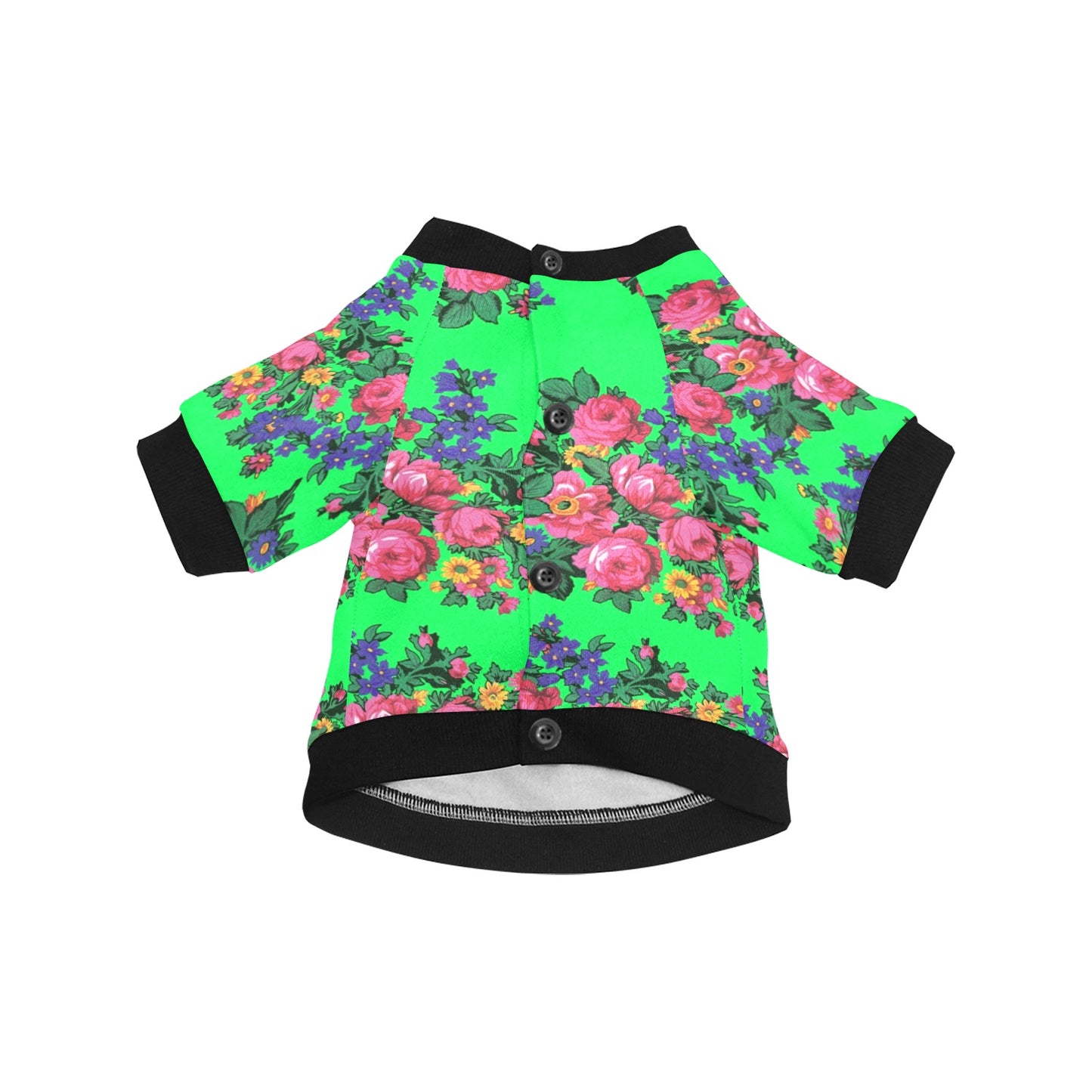 Kokum's Revenge Green Pet Dog Round Neck Shirt