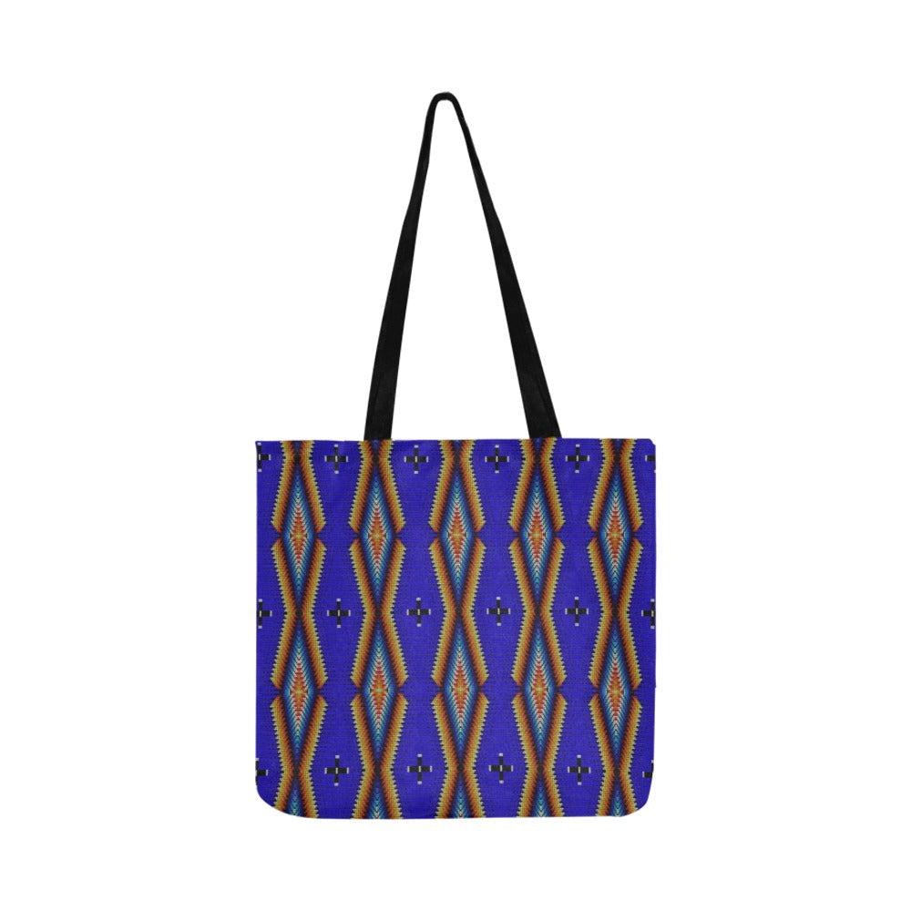 Diamond in the Bluff Blue Reusable Shopping Bag