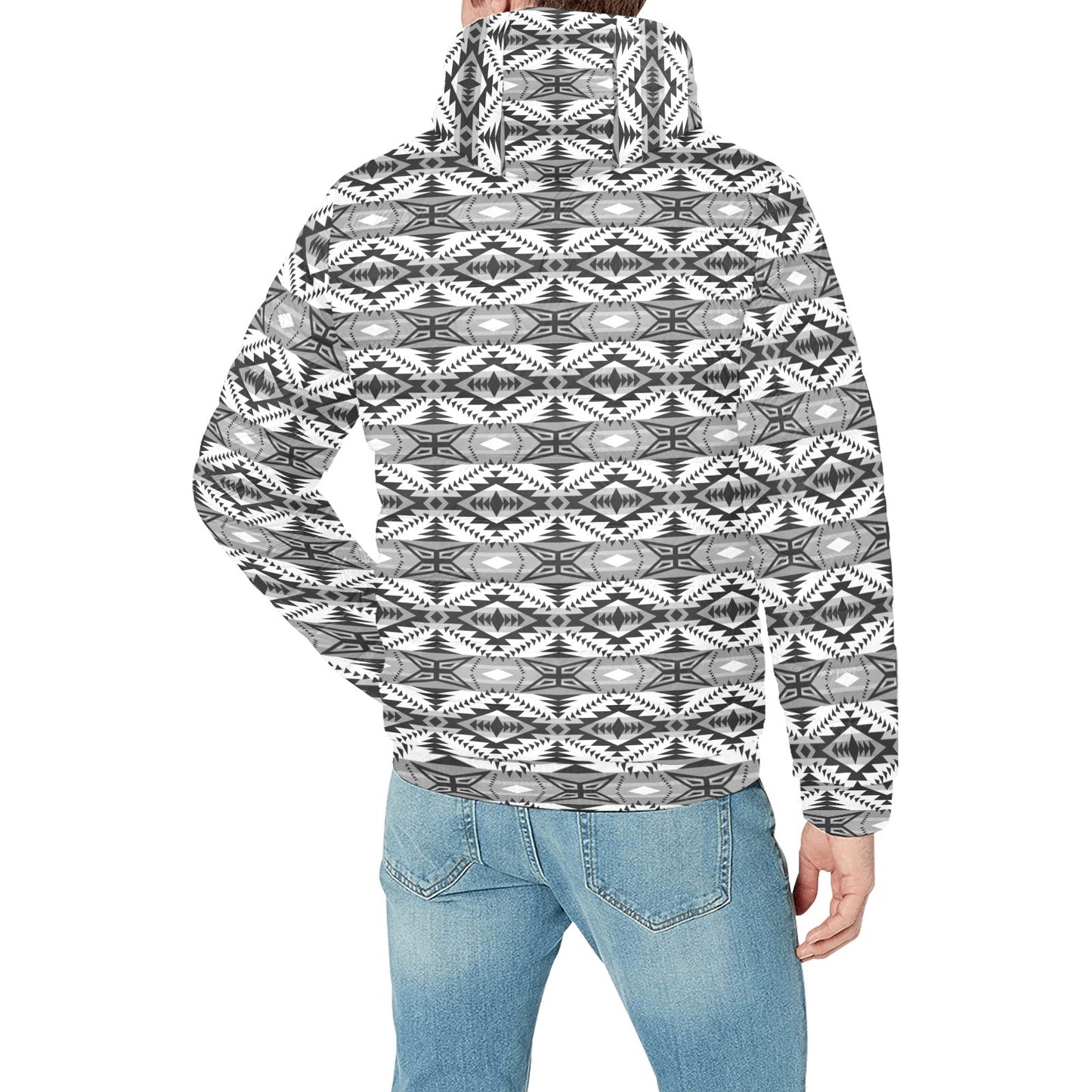 Mesa War Party Men's Padded Hooded Jacket