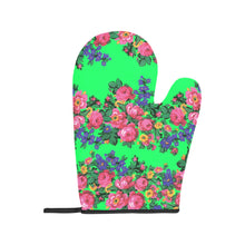 Load image into Gallery viewer, Kokum&#39;s Revenge Green Oven Mitt &amp; Pot Holder
