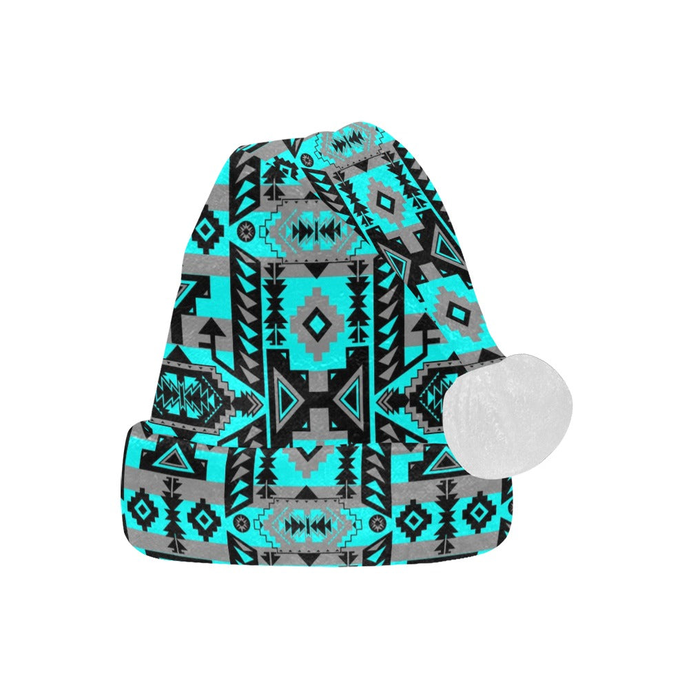 Chiefs Mountain Sky Santa Hat