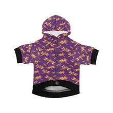 Load image into Gallery viewer, Gathering Yellow Purple Pet Dog Hoodie
