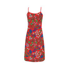 Load image into Gallery viewer, Takwakin Harvest Fire Alcestis Slip Dress
