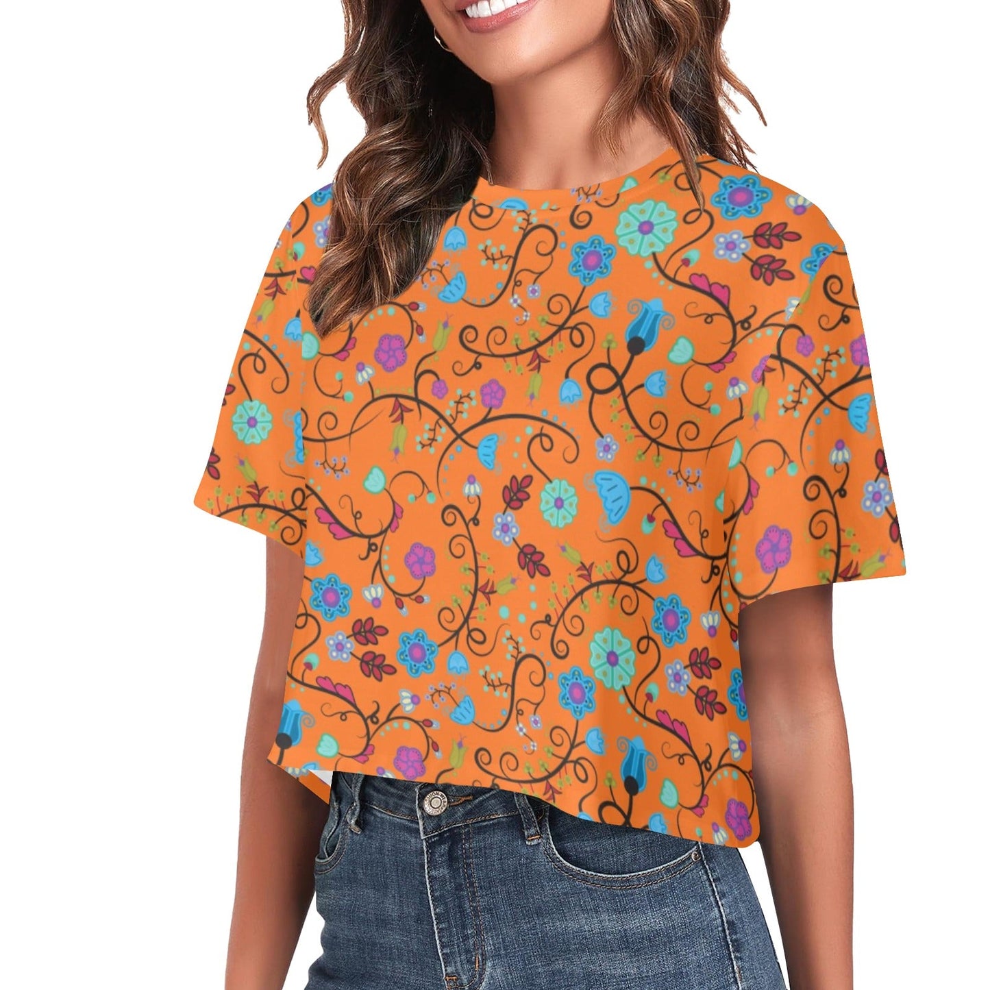 Nipin Blossom Carrot Crop Top