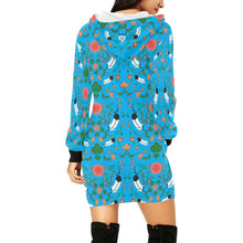 Load image into Gallery viewer, New Growth Bright Sky Hoodie Dress
