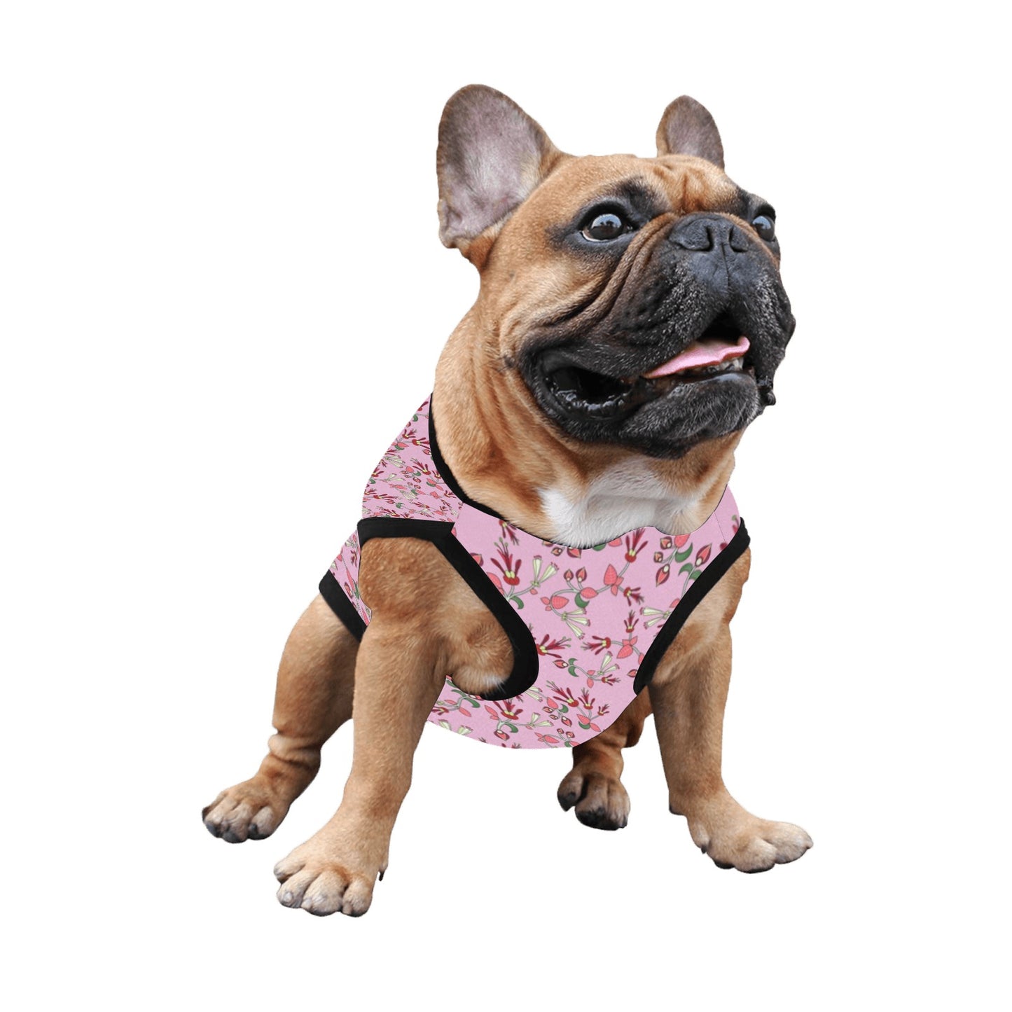 Strawberry Floral Pet Tank Top