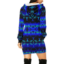 Load image into Gallery viewer, Between the Blue Ridge Mountains Hoodie Dress
