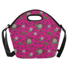 Load image into Gallery viewer, Strawberry Dreams Blush Neoprene Lunch Bag/Large
